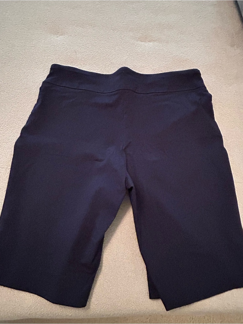 Ruby Rd. Dark Navy Stretch Capris - Picture 3 of 6